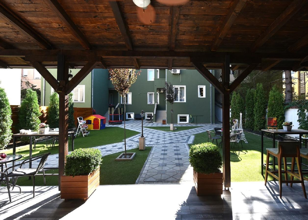 Villa Nina Hotel & Lounge Bar Skopie Exterior foto